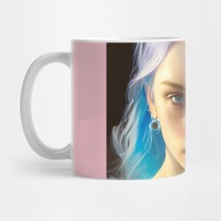 Purple Enchantress (4) - Beautiful Magic Girl Mug